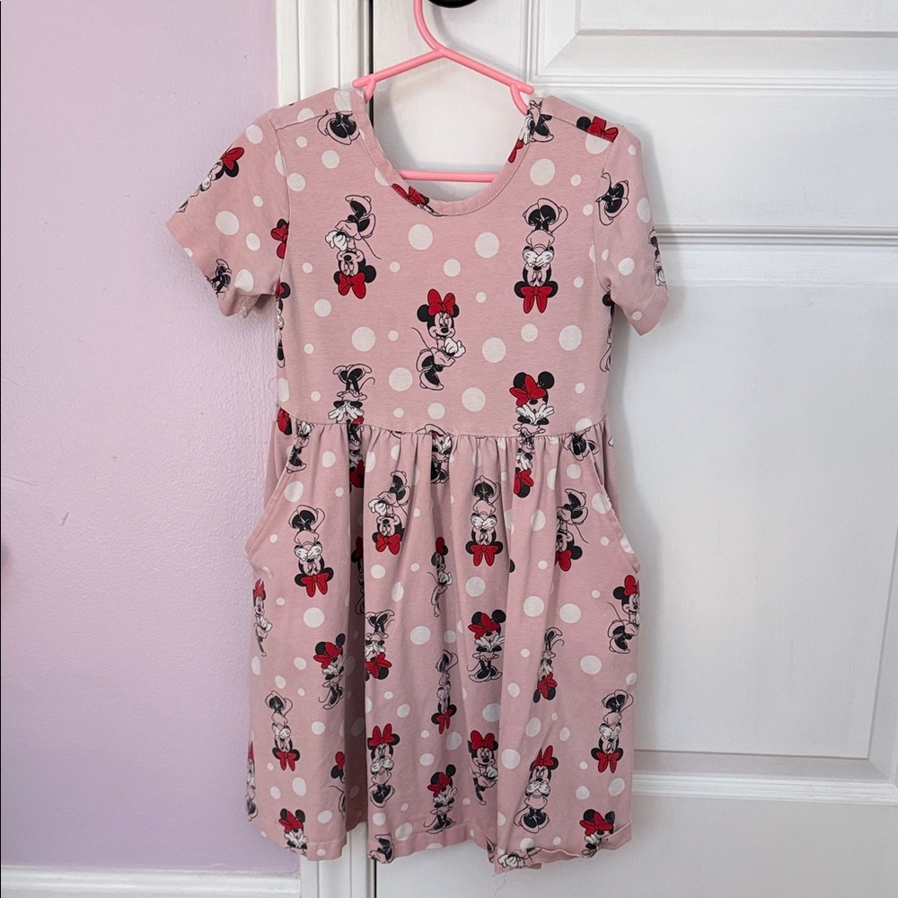 Hanna Andersson Pink Minnie Mouse Dress